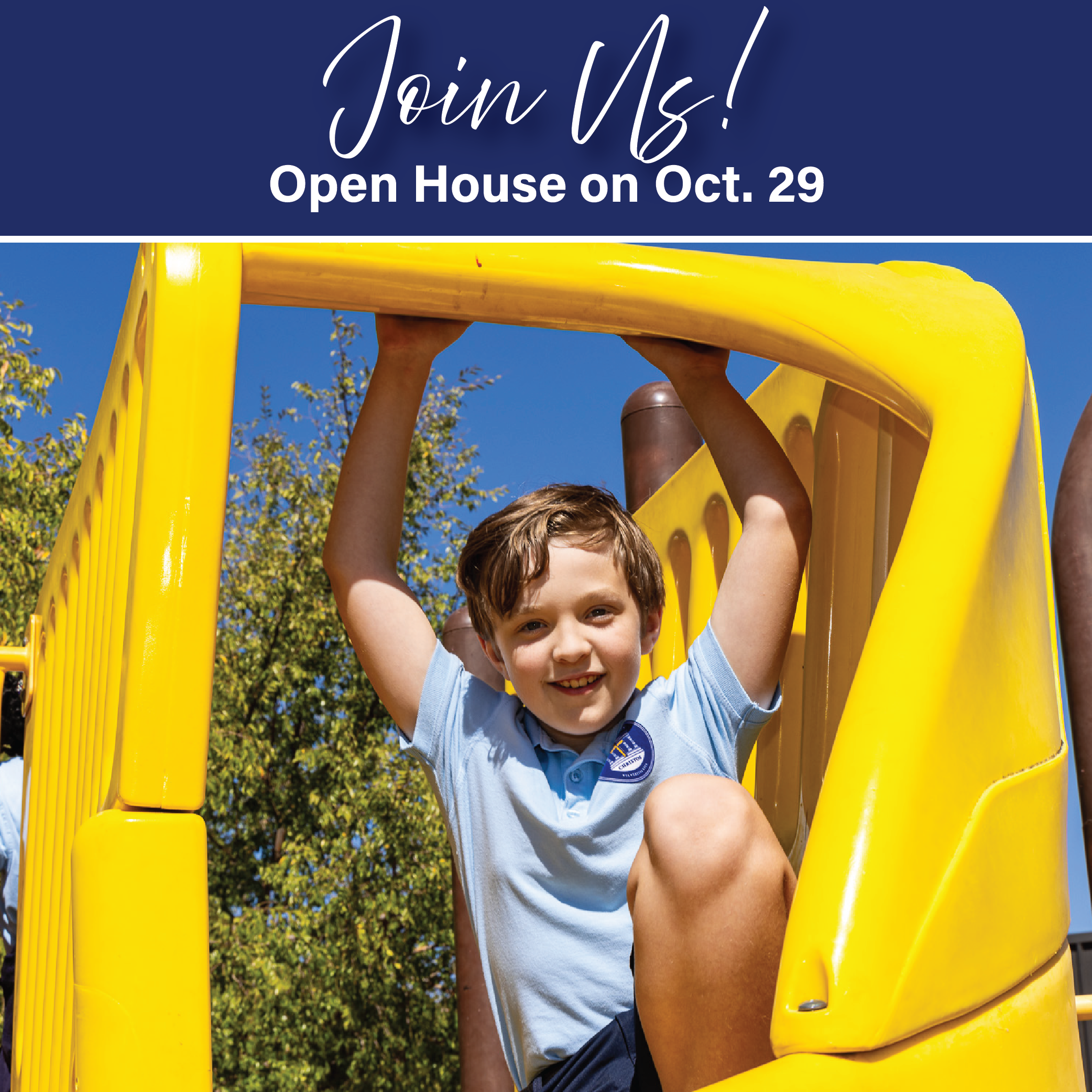 Join use! open house October 29